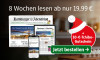 Werbebanner: Lesegenuss zur Weihnachtszeit. 8 Wochen lesen ab 19,99 €. Inklusive 10€ Tchibo Gutschein.