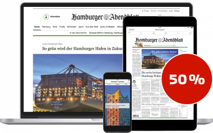 6 Monate Hamburger Abendblatt im Digital-Paket